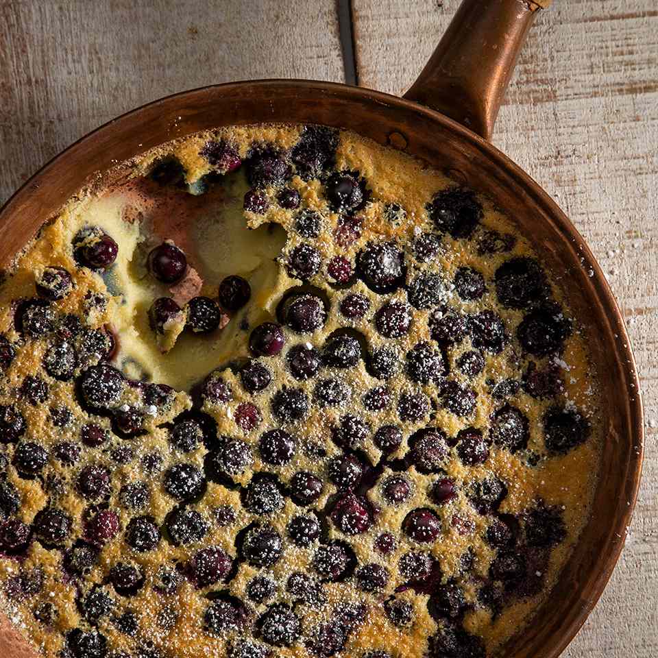 Blueberry Clafoutis