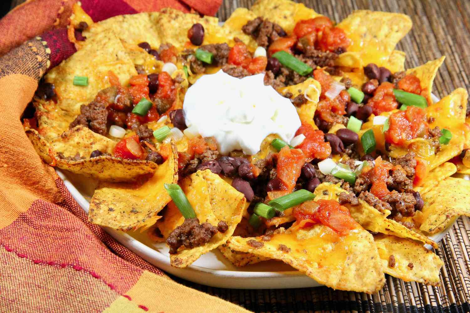 Nachos nhanh không khí nhanh chóng và dễ dàng