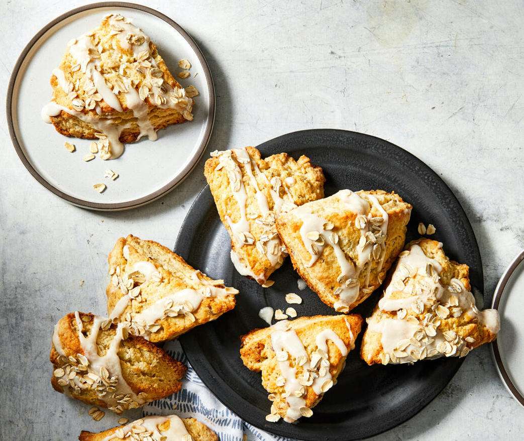 Maple và Walnut Oat Scones