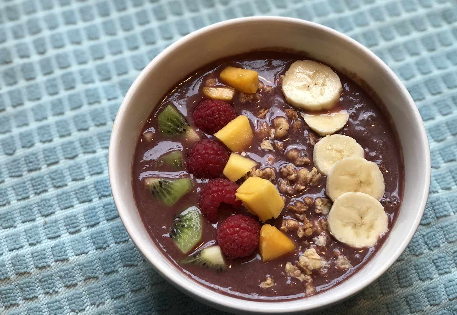 Acai Rainbow Smoothie Bowl cho 2