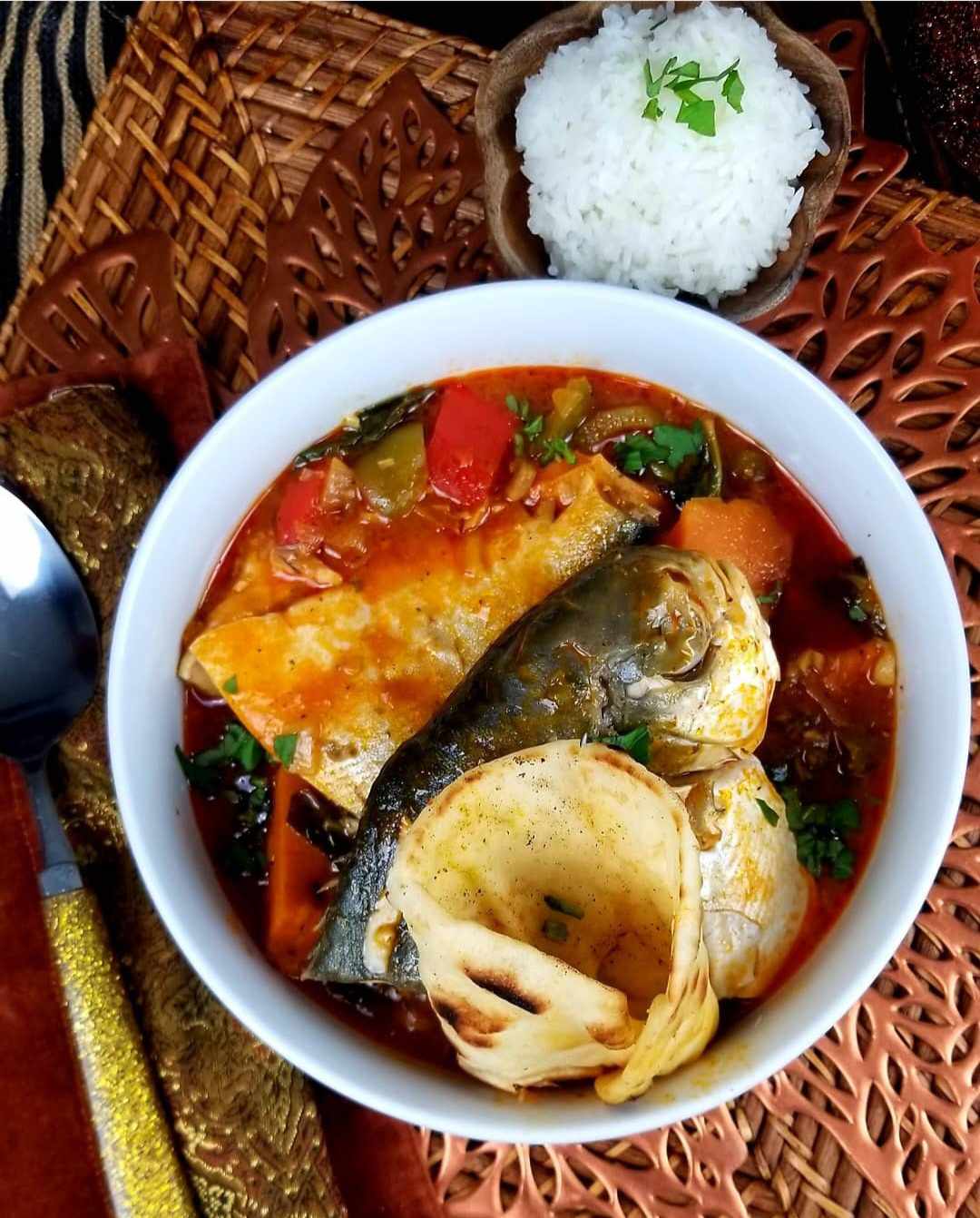 Cá pompano châu Phi hầm