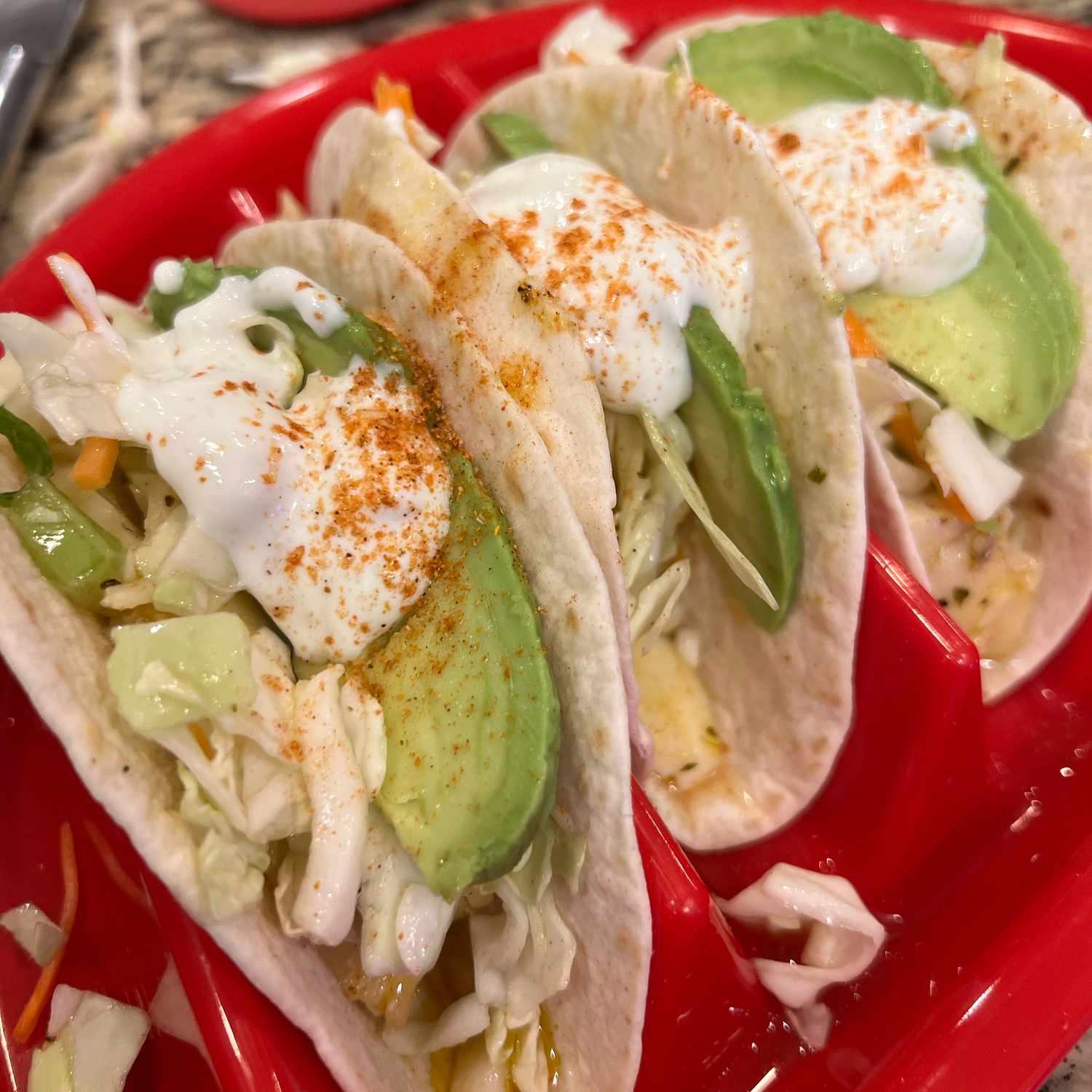 Tacos cá nướng