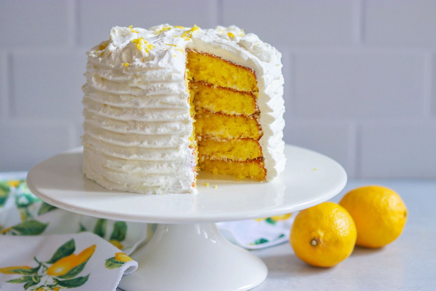 Lemon Whipped Cream Frosting