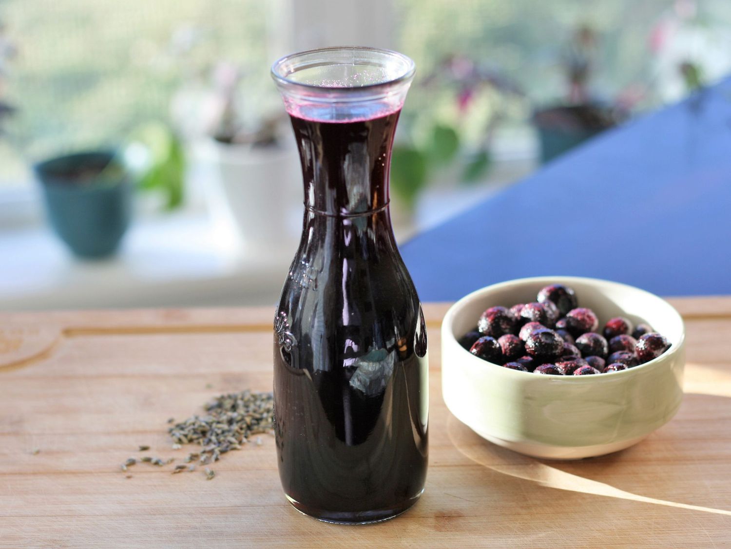 BRUEBERROBER LAVENDER Syrup đơn giản