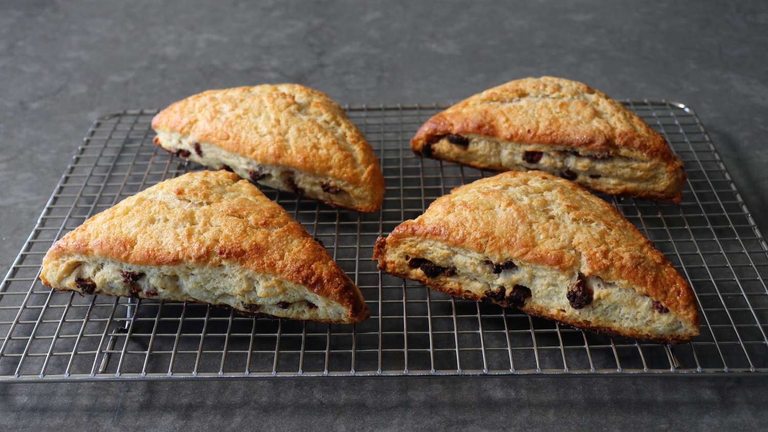 Raspberry-White Chocolate Scones