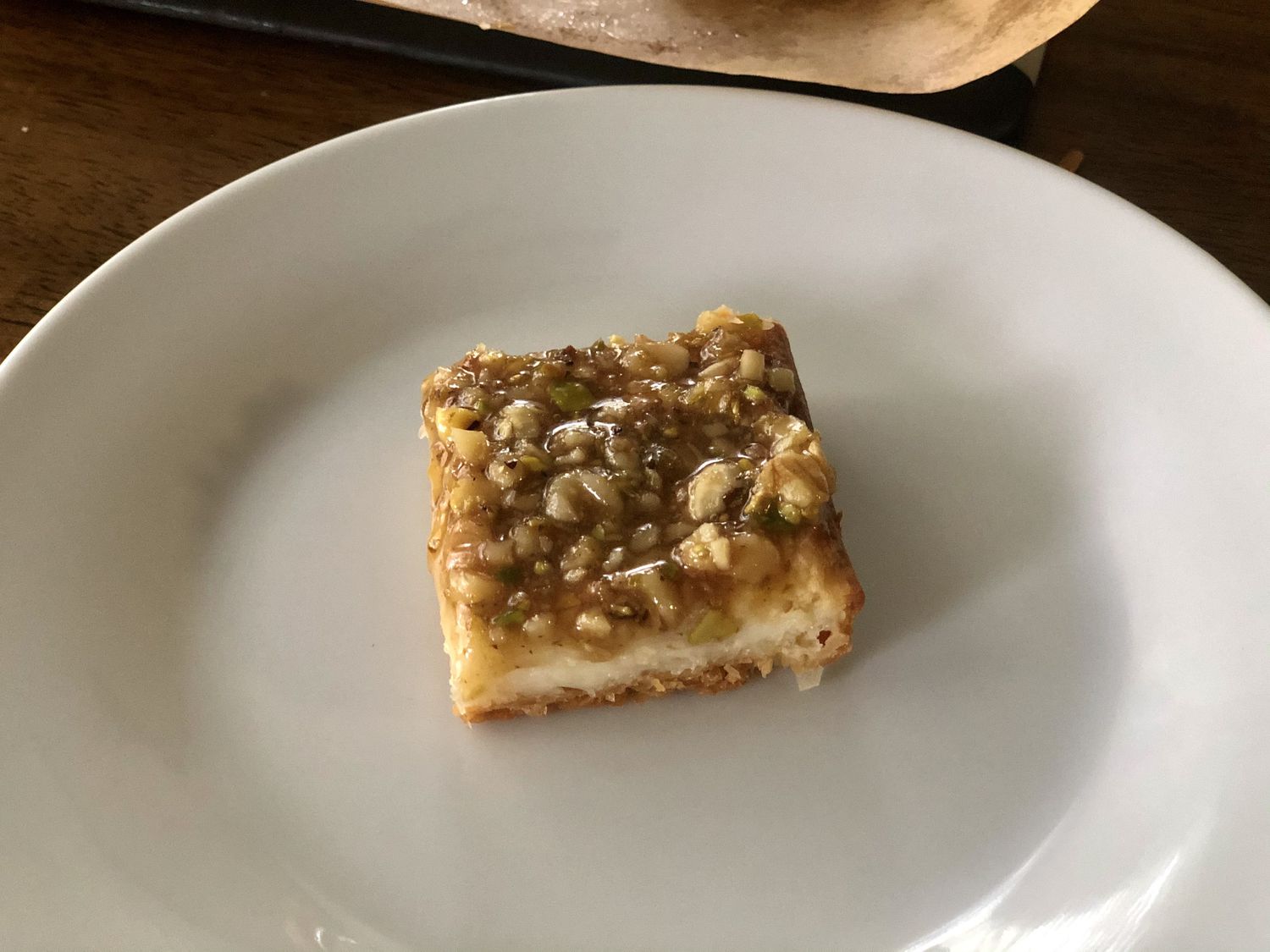 Thanh bánh pho mát kiểu baklava