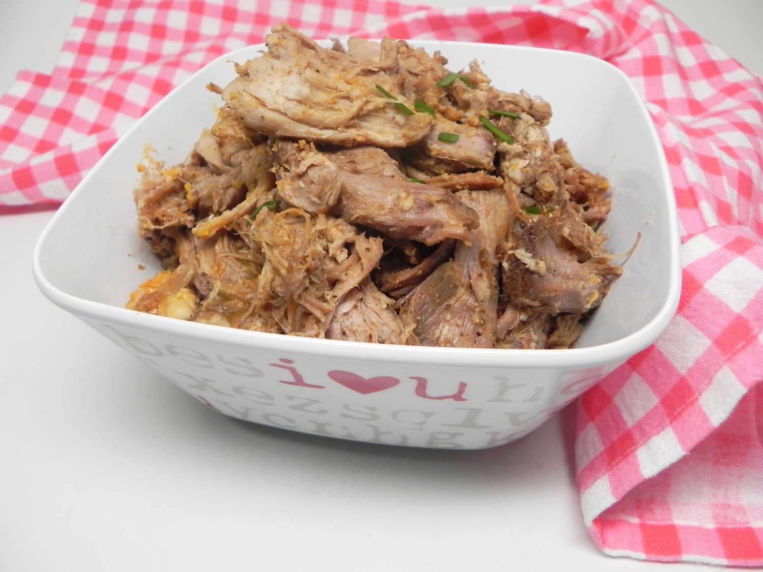 Thịt lợn kéo (Carnitas) giả (Carnitas)