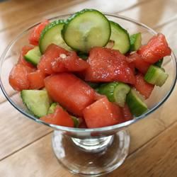 Salad dưa chuột-watermelon