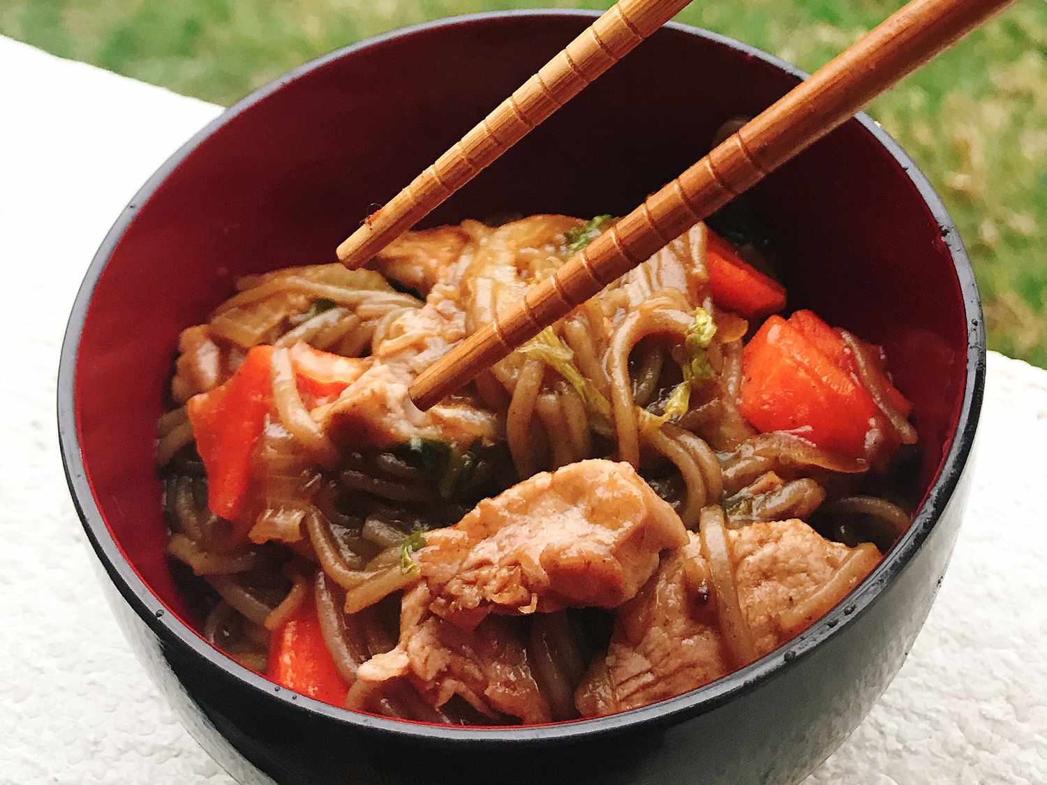 Yakisoba đích thực