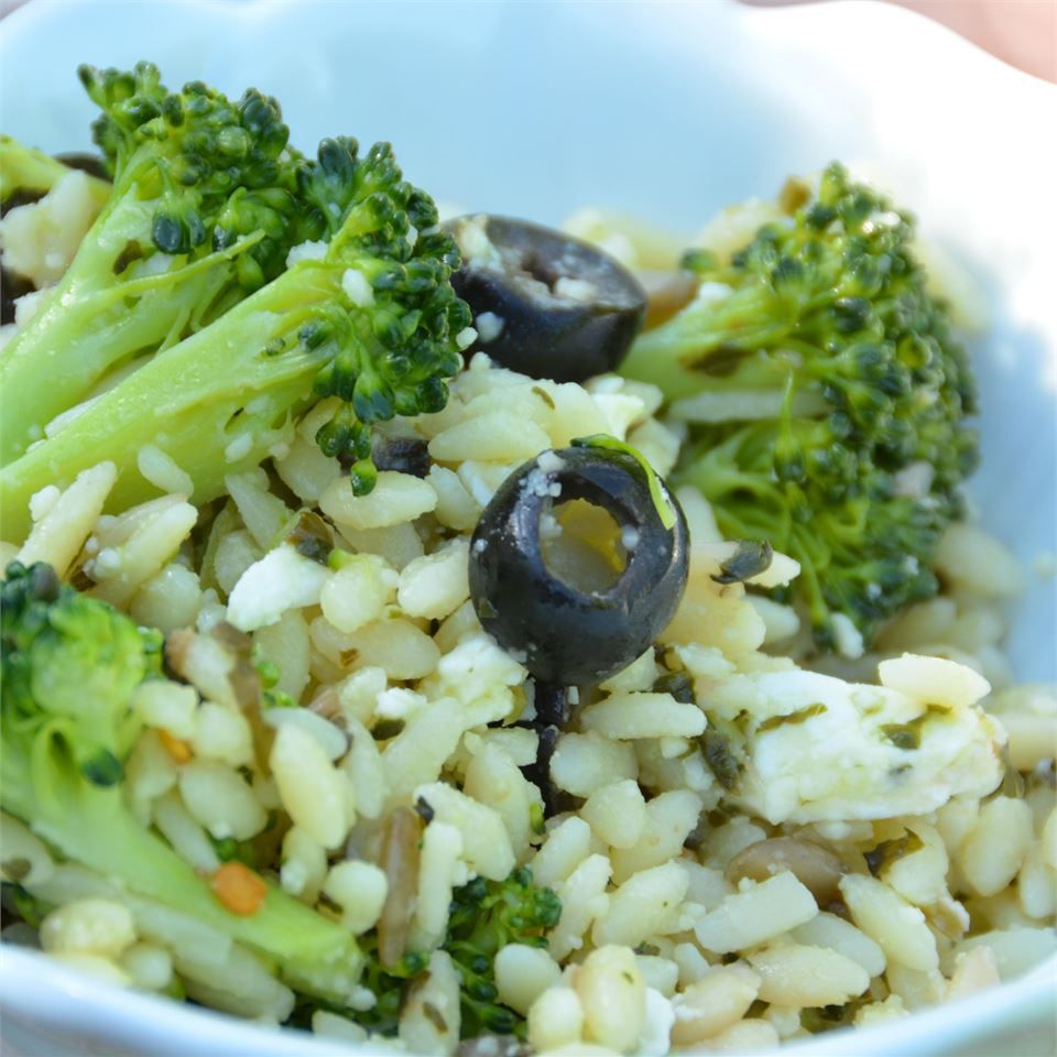 Salad Orzo và Bông cải xanh (không Mayo)