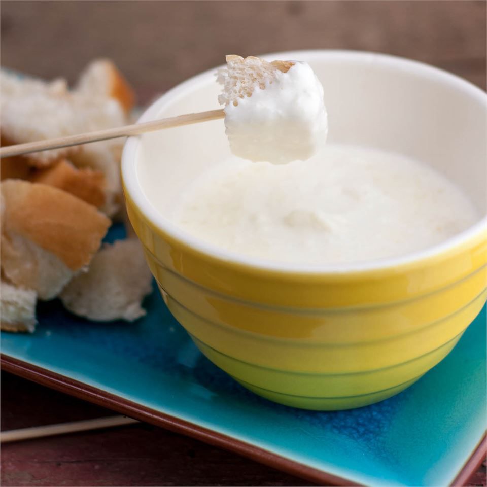 Parmesan fondue