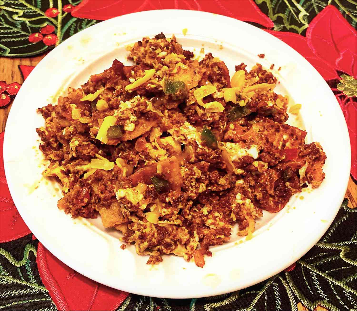 Migas Con Chorizo