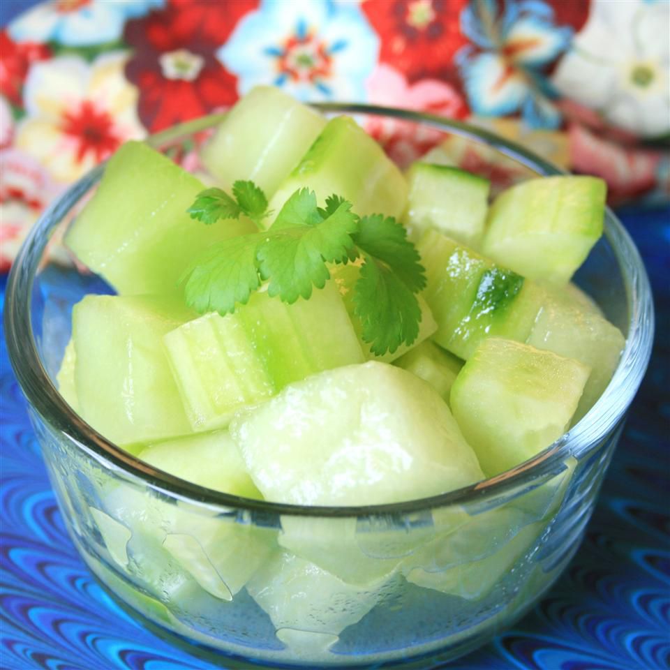 Honeydew và Salad dưa chuột