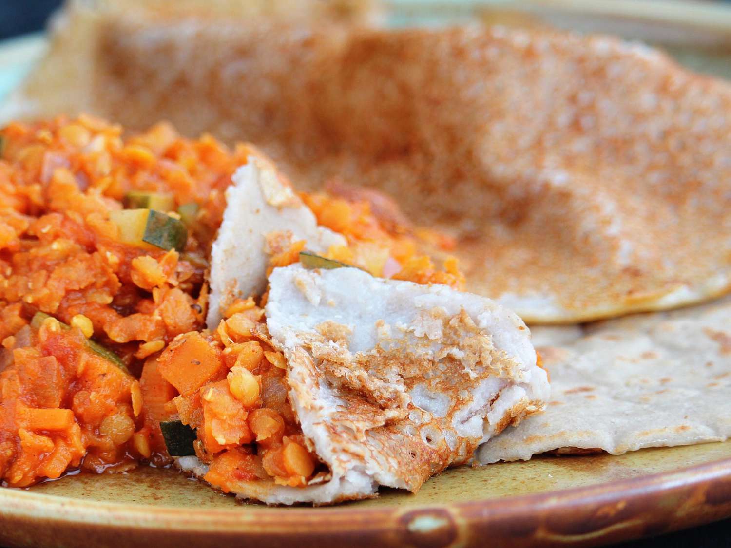 Injera (Bánh mì Teff của Ethiopia)