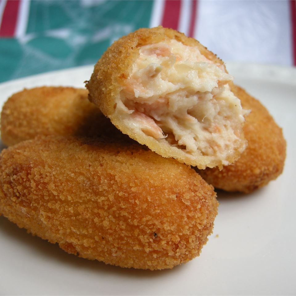 Salmon croquettes