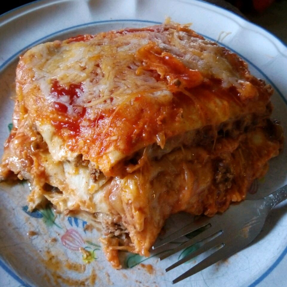 Lasagna Mexico - Không có mì lasagna!