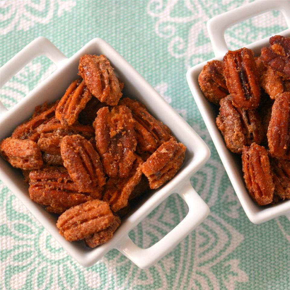 Cinnamon Sugared Pecans