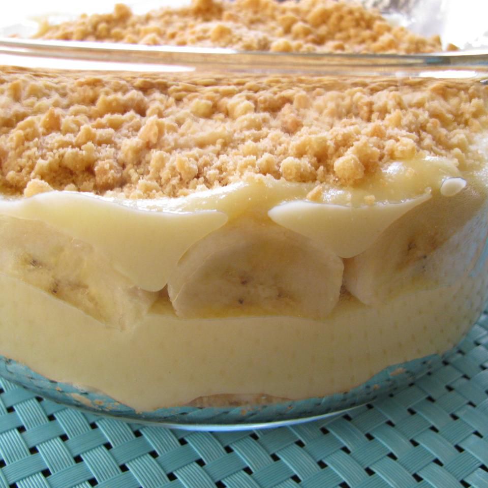 Bánh pudding chuối tự làm