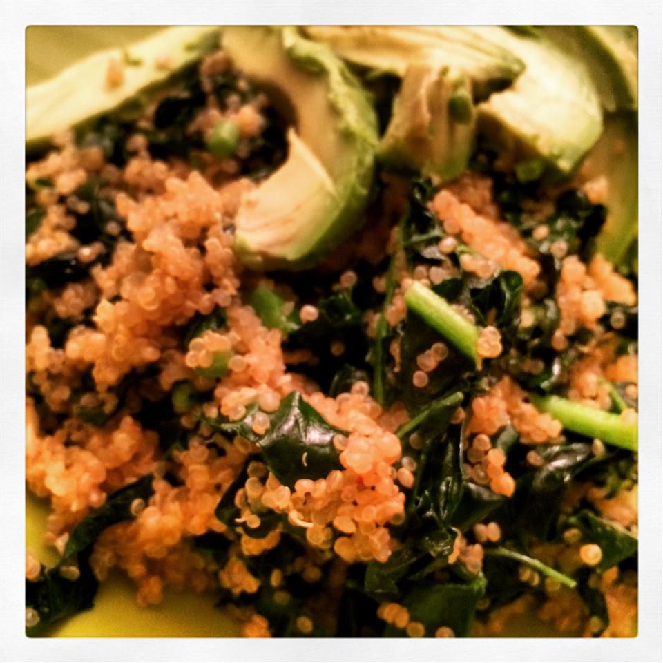 Tỏi Kale quinoa