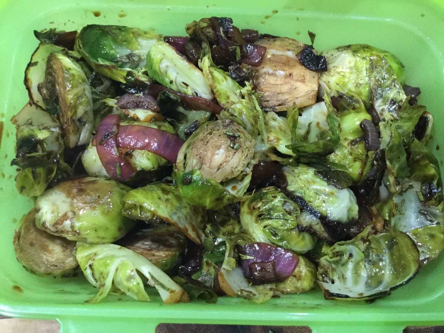 Brussels Balsamic Sprouts