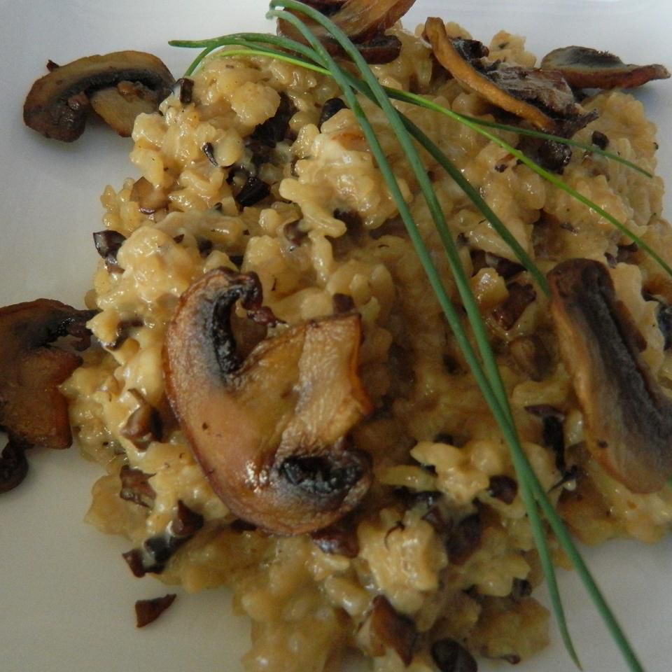 Đầu bếp Johns nướng nấm risotto