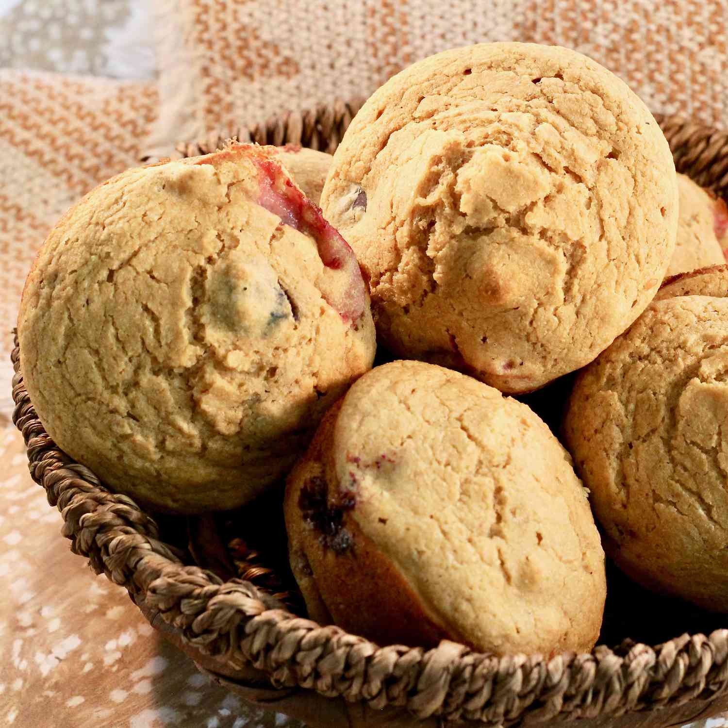 Muffins dâu khỏe