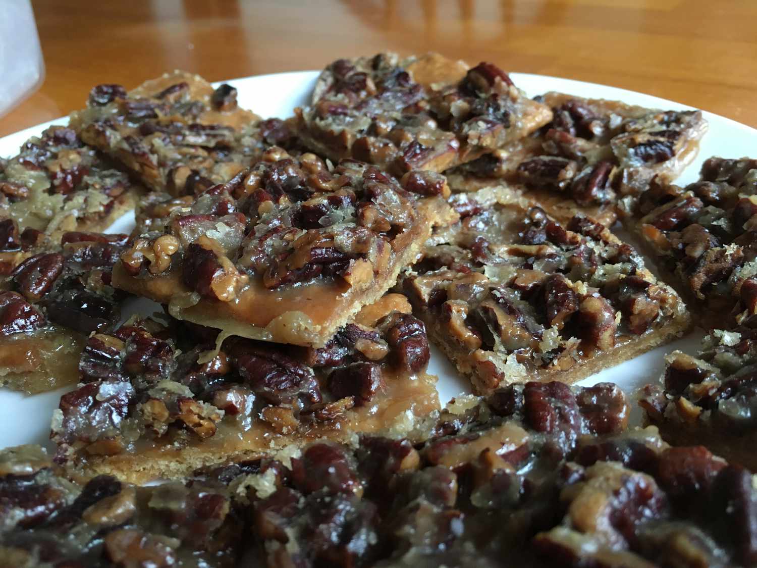 Marys Salted Caramel-Pecan Bars