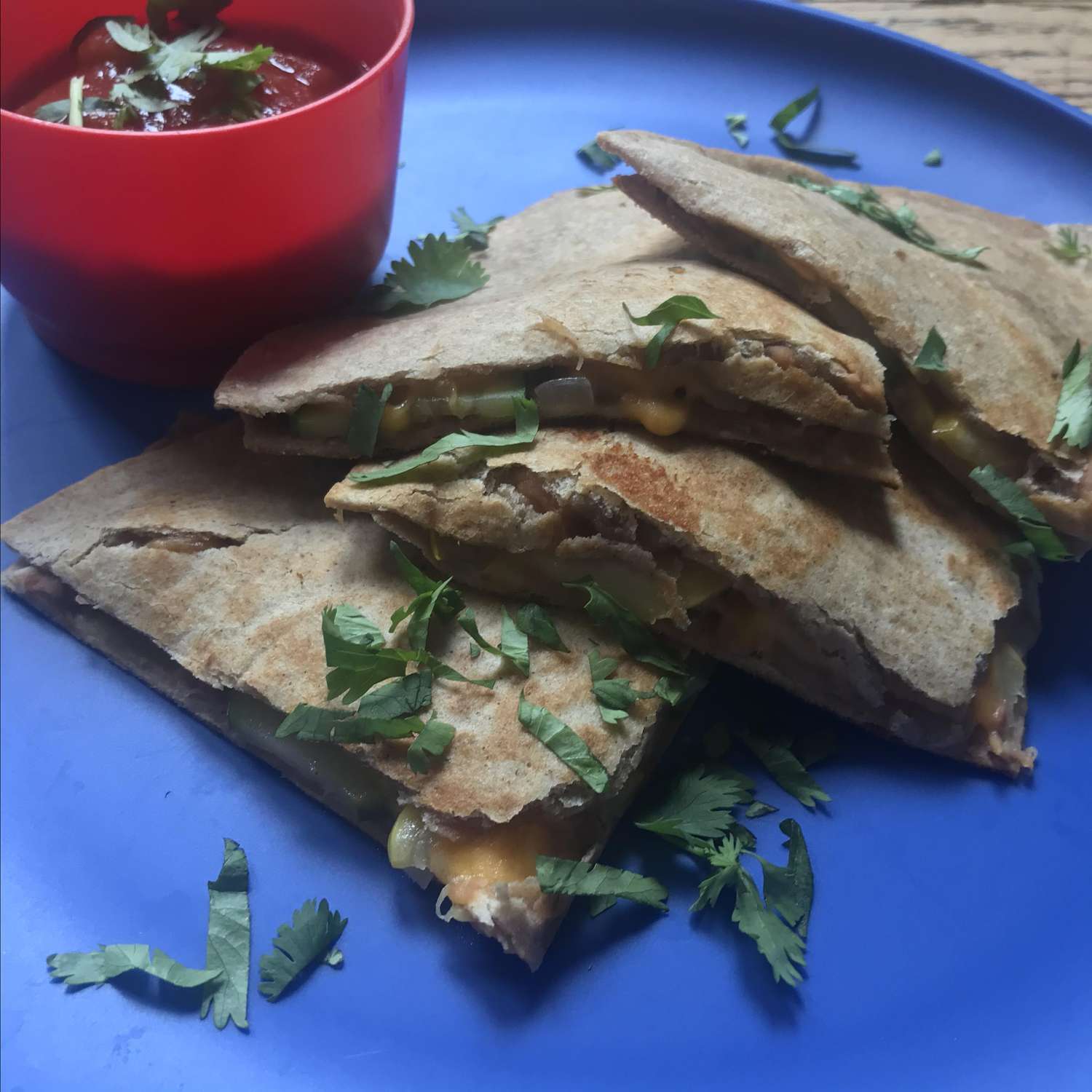 Quesadillas chay