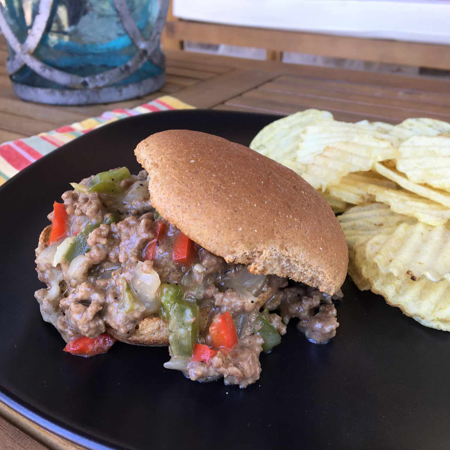 Philly Cheese Steak Sloppy Joes