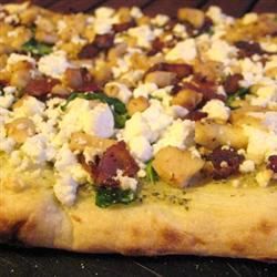 Gà Bacon Pesto Pizza