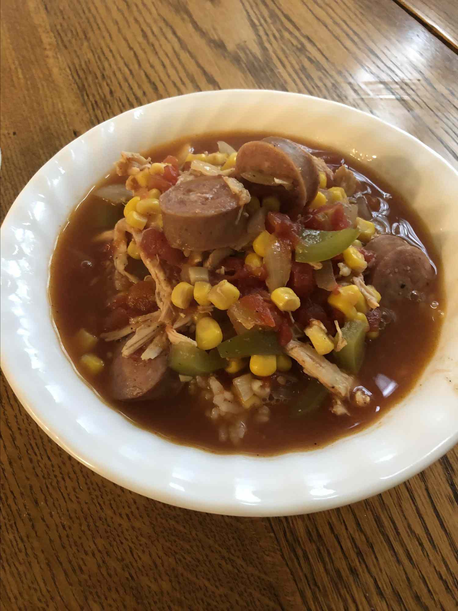 Gà gumbo wow