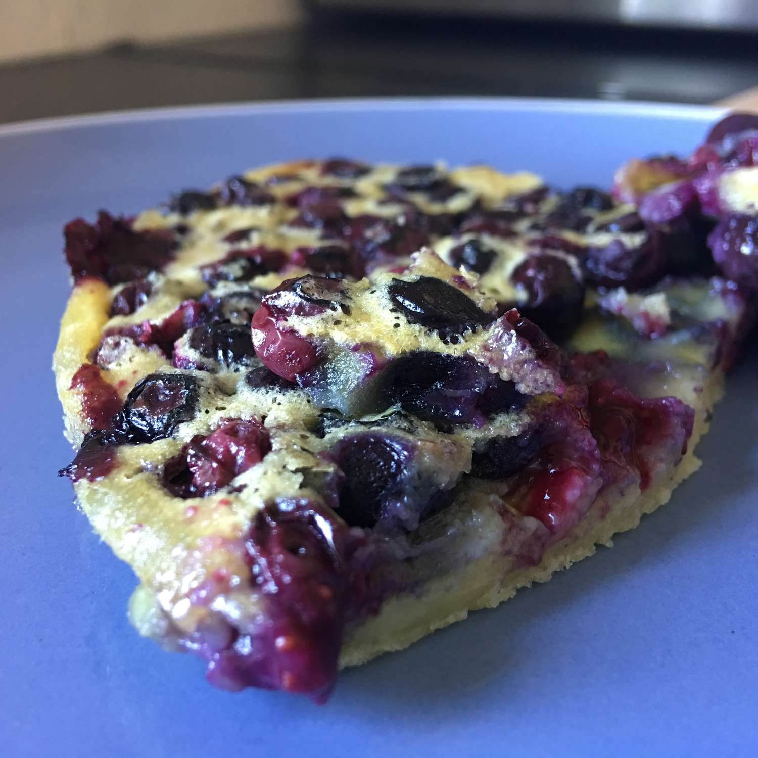 Đầu bếp Johns Blueberry Clafoutis