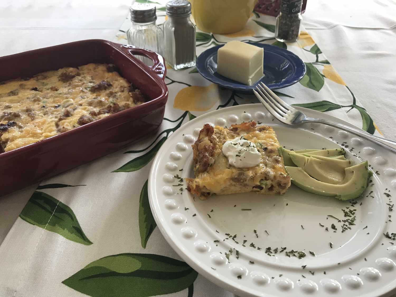 Rebekahs Keto Egg Casserole