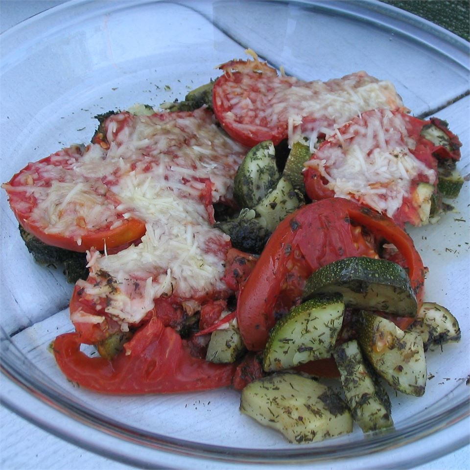 Zucchini và cà chua