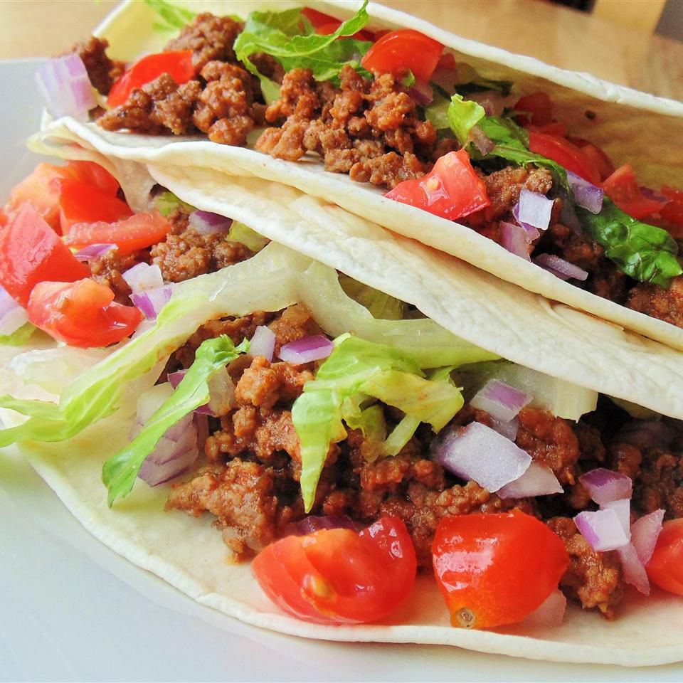 Gà tây tacos mềm