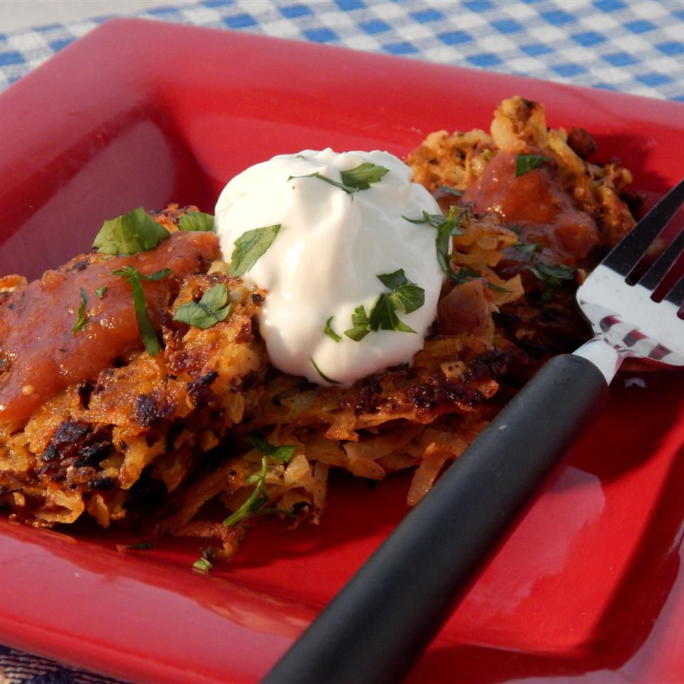 Chorizo ​​Latkes