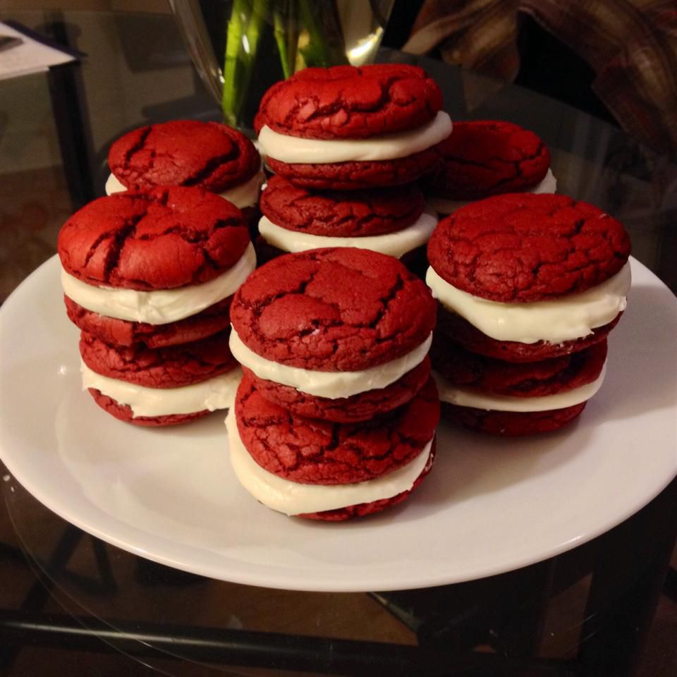 Dawns Easy Red Velvet Sandwich Cookies