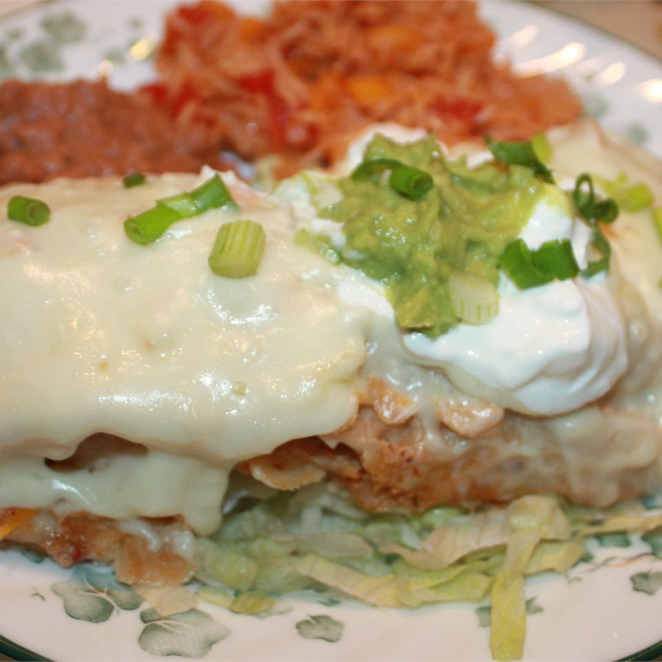 Enchiladas gà trắng dễ dàng