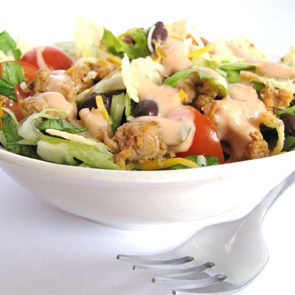 Grandmas dễ dàng gà tây Taco Salad