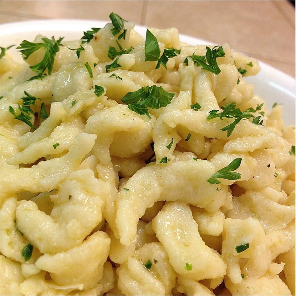 Papa Oriold Spaetzle