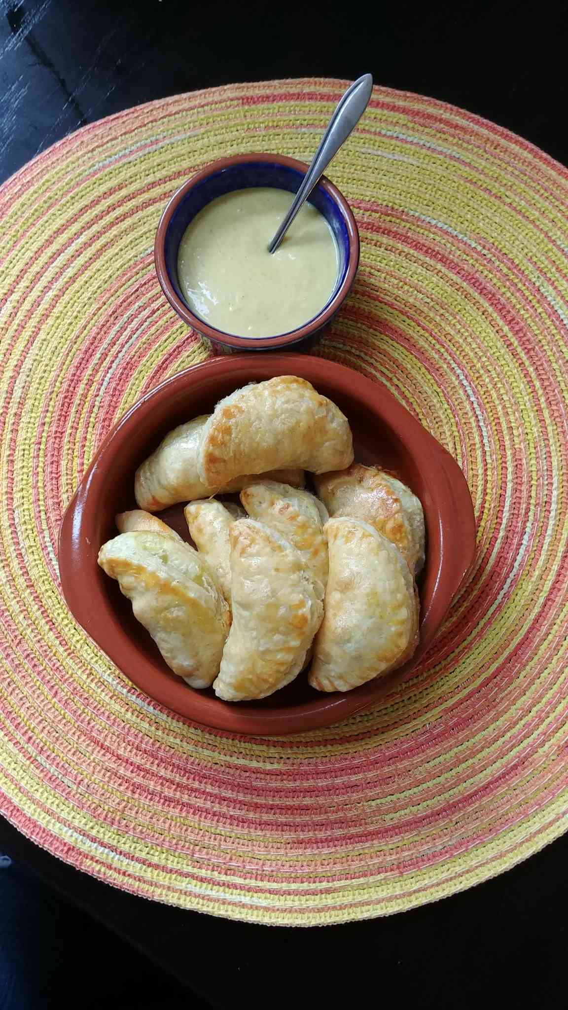 Cà ri rau samosas