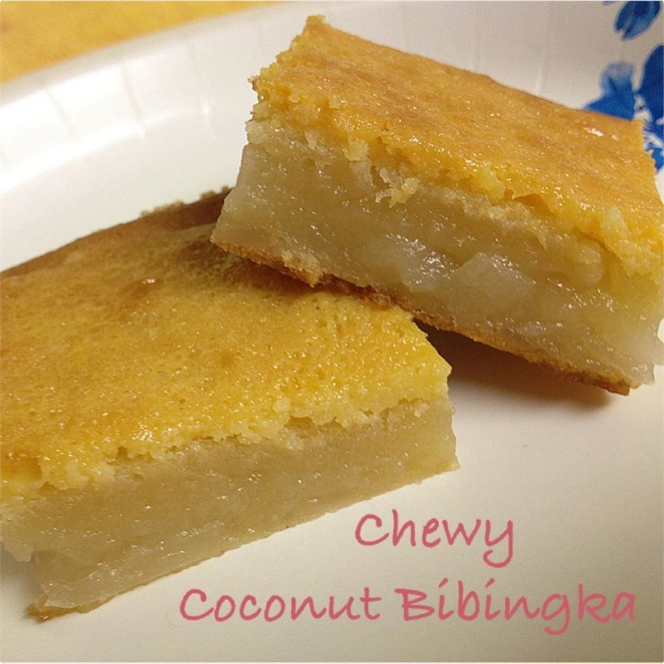 Chewy Coconut Bibingka (bánh gạo Philippines)