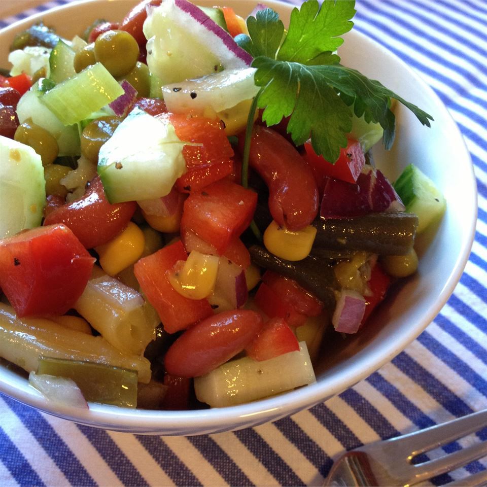 Grandmas ngọt và salad đậu rối