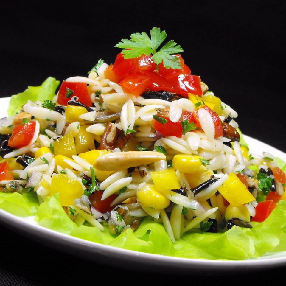 Bellepeppers Orzo và Rice Salad