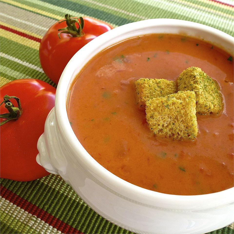 Kem súp cà chua nhanh chóng và dễ dàng