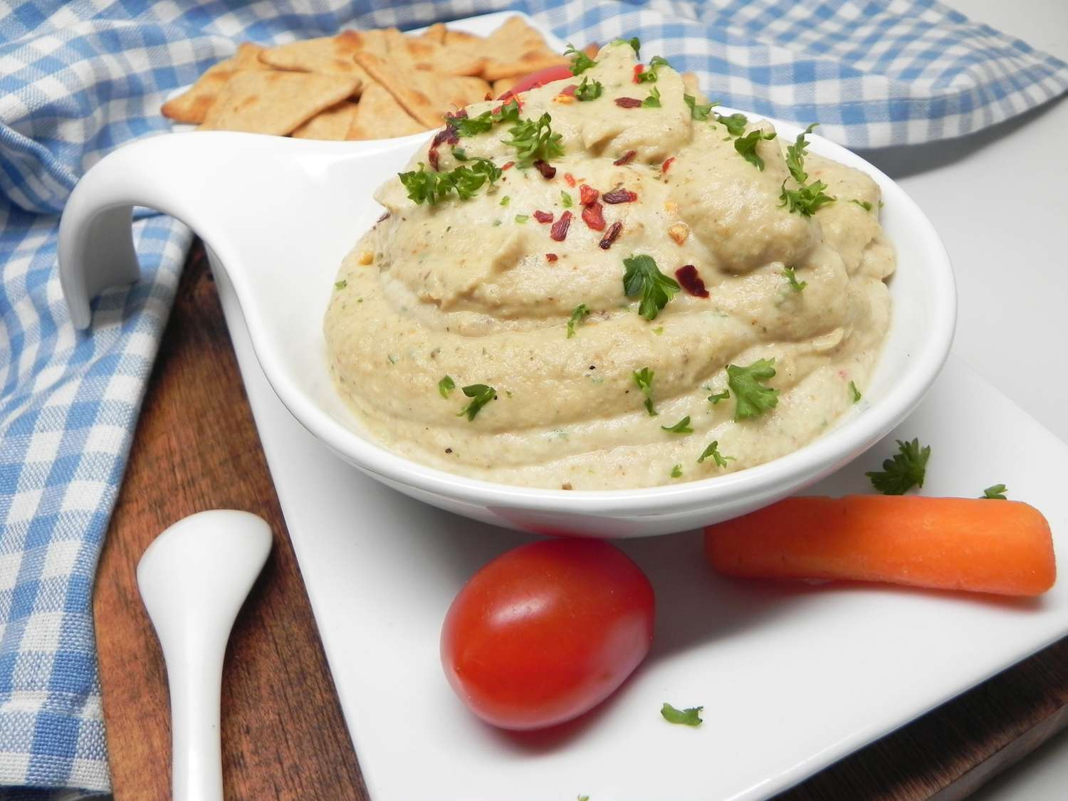 Cay Baba Ganoush trên vỉ nướng