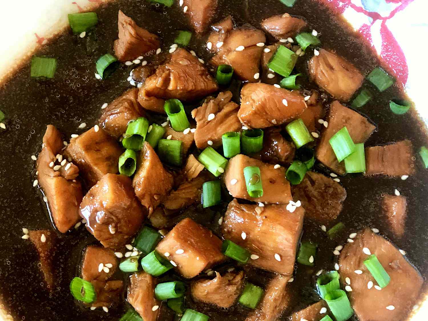 Gà teriyaki chậm