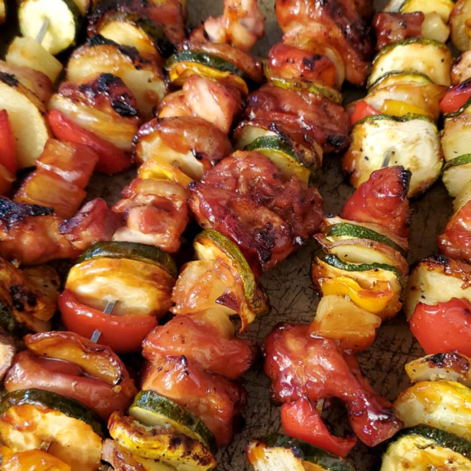 Ultra Easy Dứa Kabobs