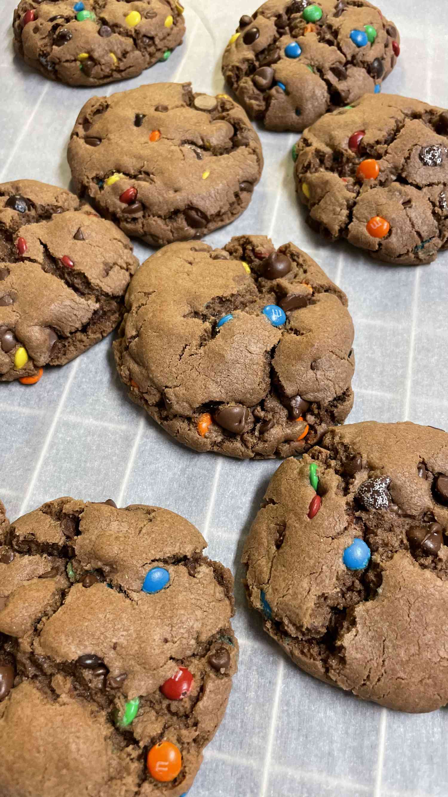 Nutella Chocolate Chip Cookies