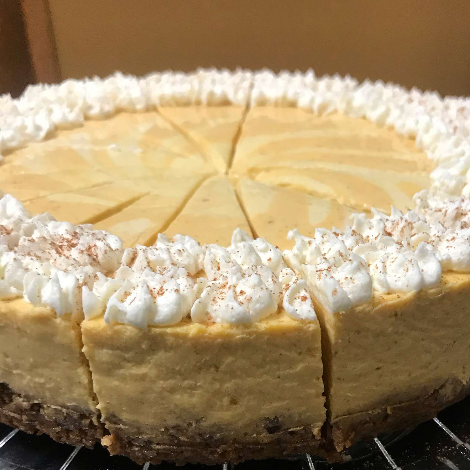 Pumpkin Swirl Cheesecake